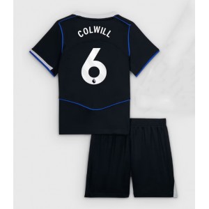 Fotbalové Dres Chelsea Levi Colwill #6 Dětské Třetí Oblečení 2025-26 Krátký Rukáv (+ trenýrky)